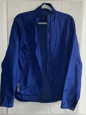 Martin + Osa Men's Royal Blue Windbreaker Jacket